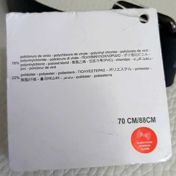 SALE Zara Kids Black Belt Sz M - Picture 4 of 5